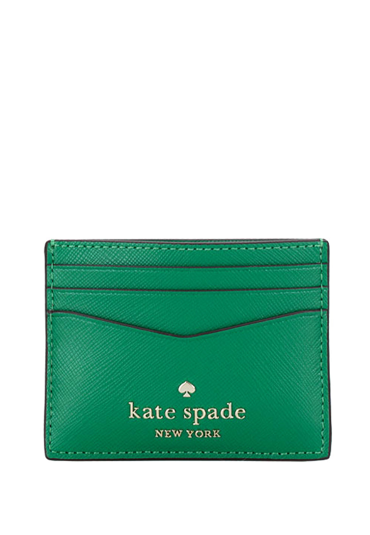 Kate Spade Staci Small Slim Card Holder - Green