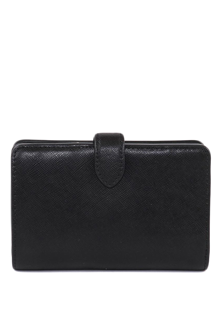 Kate Spade Madison Medium Compact Bifold Wallet - Black