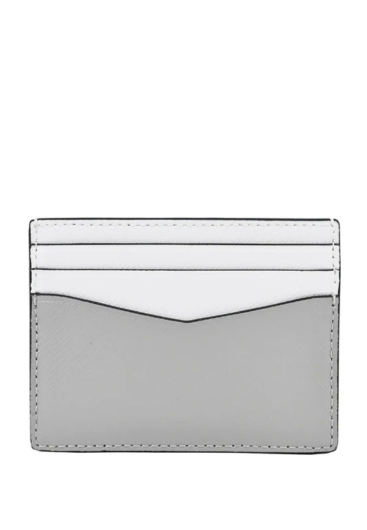 Kate Spade Staci Small Slim Card Holder - Grey/White