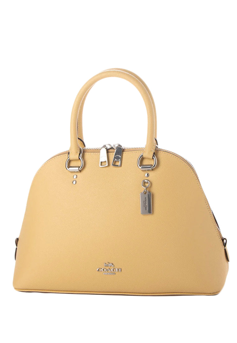 Coach Katy Satchel Bag - Vanilla Yellow