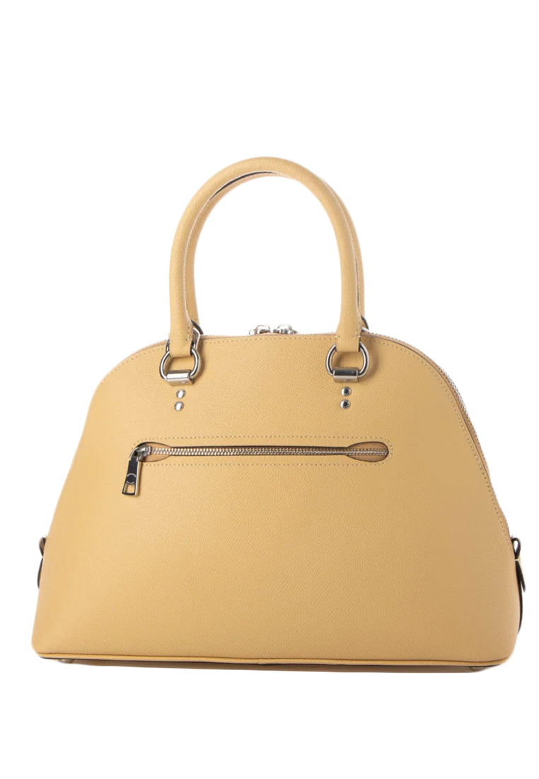 Coach Katy Satchel Bag - Vanilla Yellow