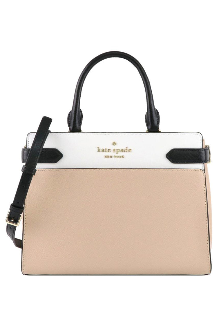 Kate Spade Staci Medium Satchel - Warm Beige