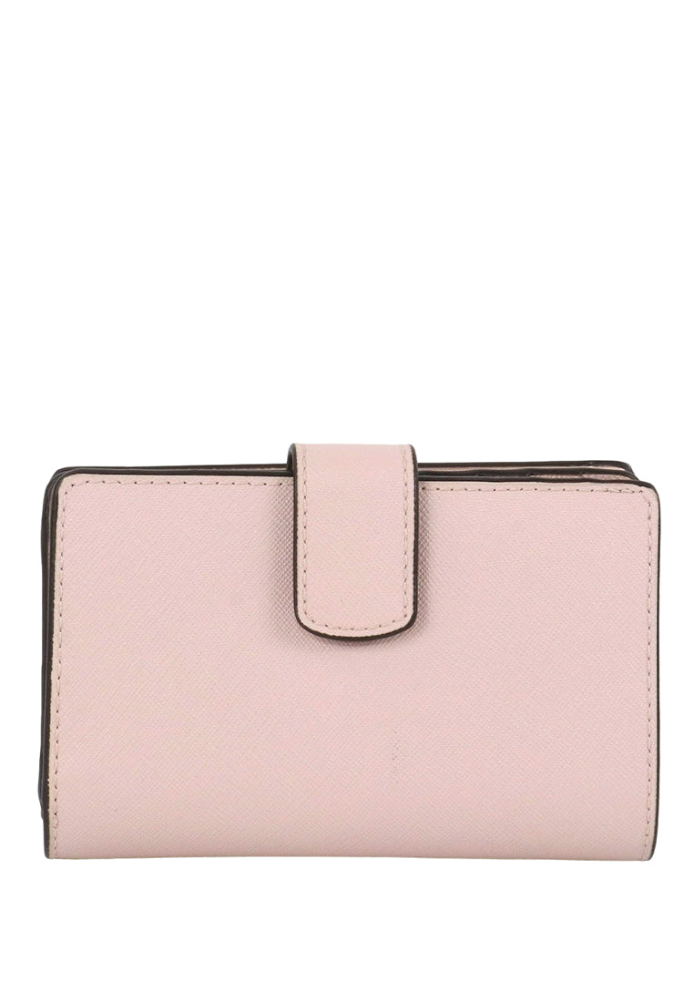 Michael Kors Jet Set Travel Medium Bifold Zip Coin Wallet - Powder Blush