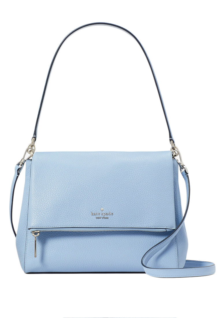 Kate Spade Leila Medium Flap Shoulder Bag - Blue