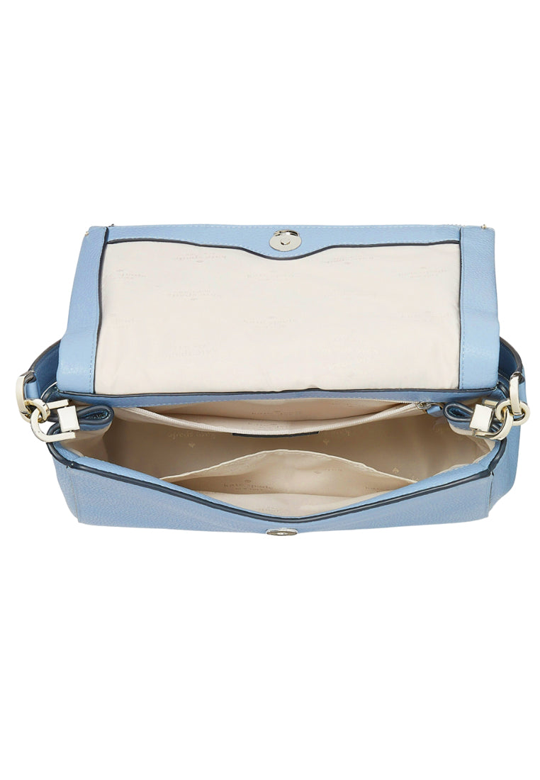 Kate Spade Leila Medium Flap Shoulder Bag - Blue