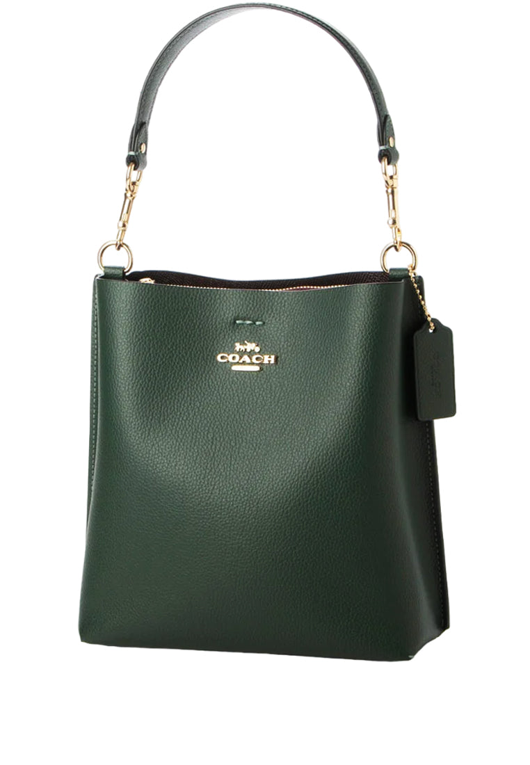 Coach Mollie Bucket Bag 22 - Amazon Green