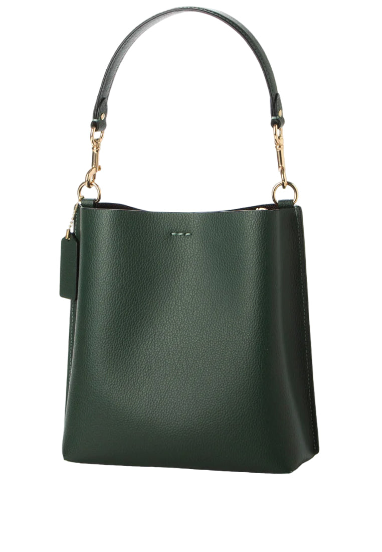 Coach Mollie Bucket Bag 22 - Amazon Green