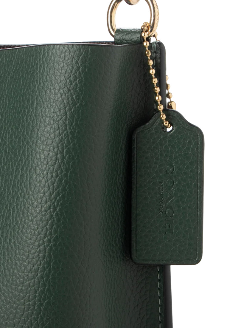 Coach Mollie Bucket Bag 22 - Amazon Green