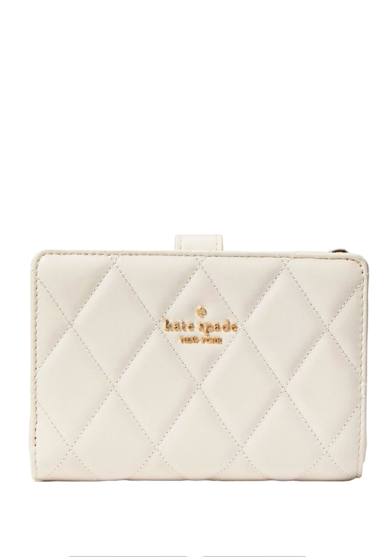 Kate Spade Carey Medium Compartment Bifold Wallet - White