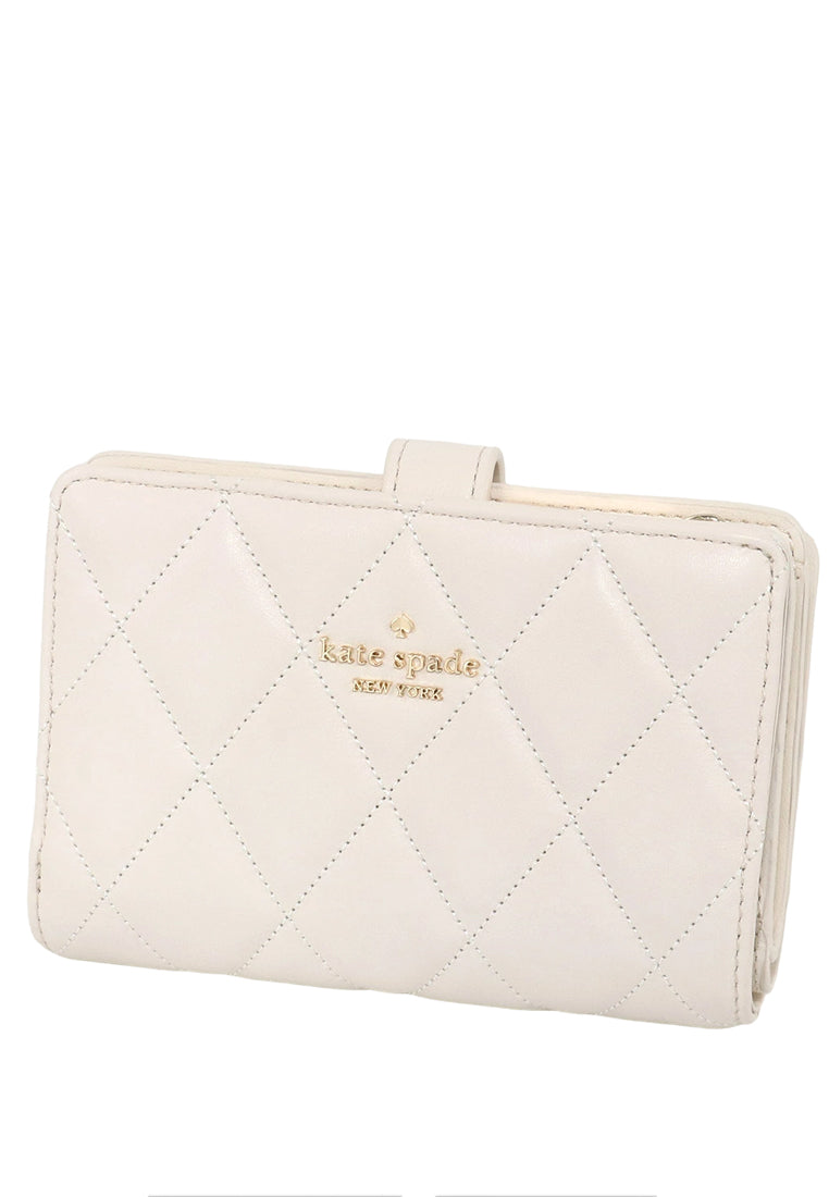 Kate Spade Carey Medium Compartment Bifold Wallet - White