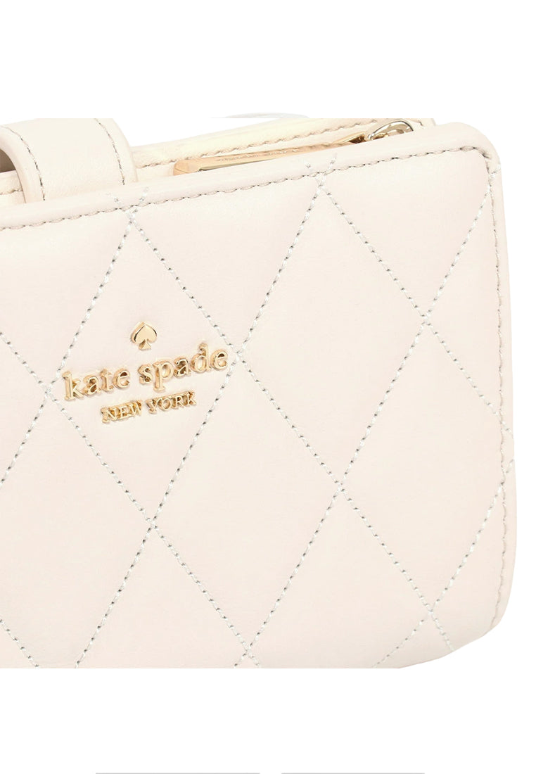 Kate Spade Carey Medium Compartment Bifold Wallet - White