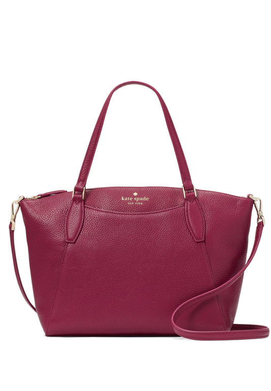 Kate Spade Monica Satchel - Dark Raspberry