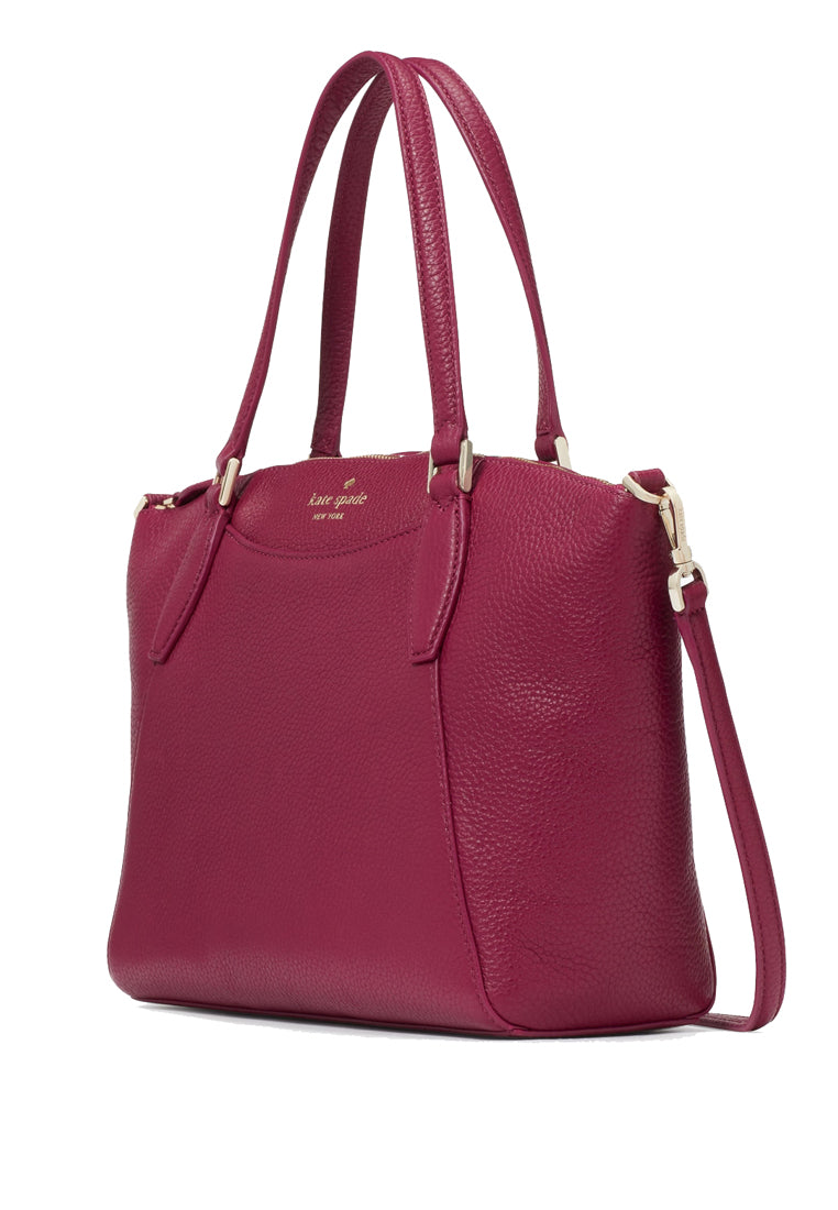 Kate Spade Monica Satchel - Dark Raspberry