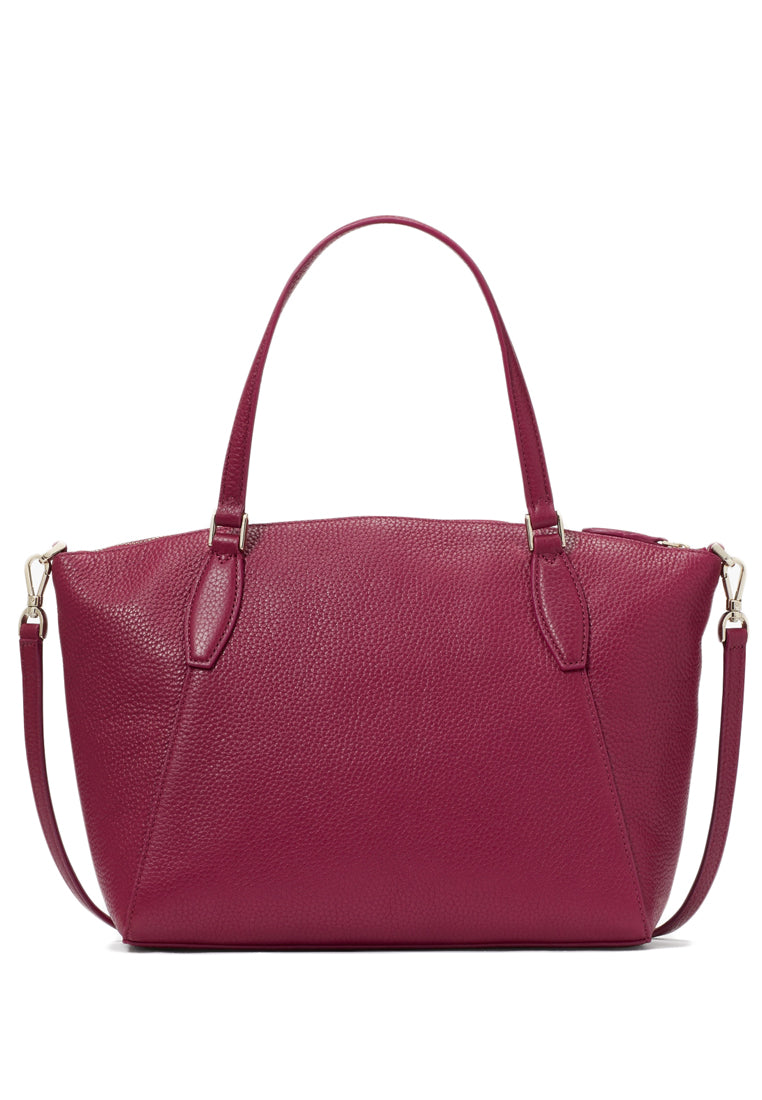 Kate Spade Monica Satchel - Dark Raspberry