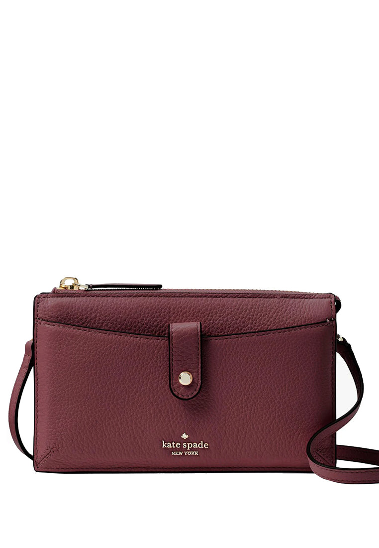 Kate Spade Jackson Small Tab Crossbody - Cherrywood