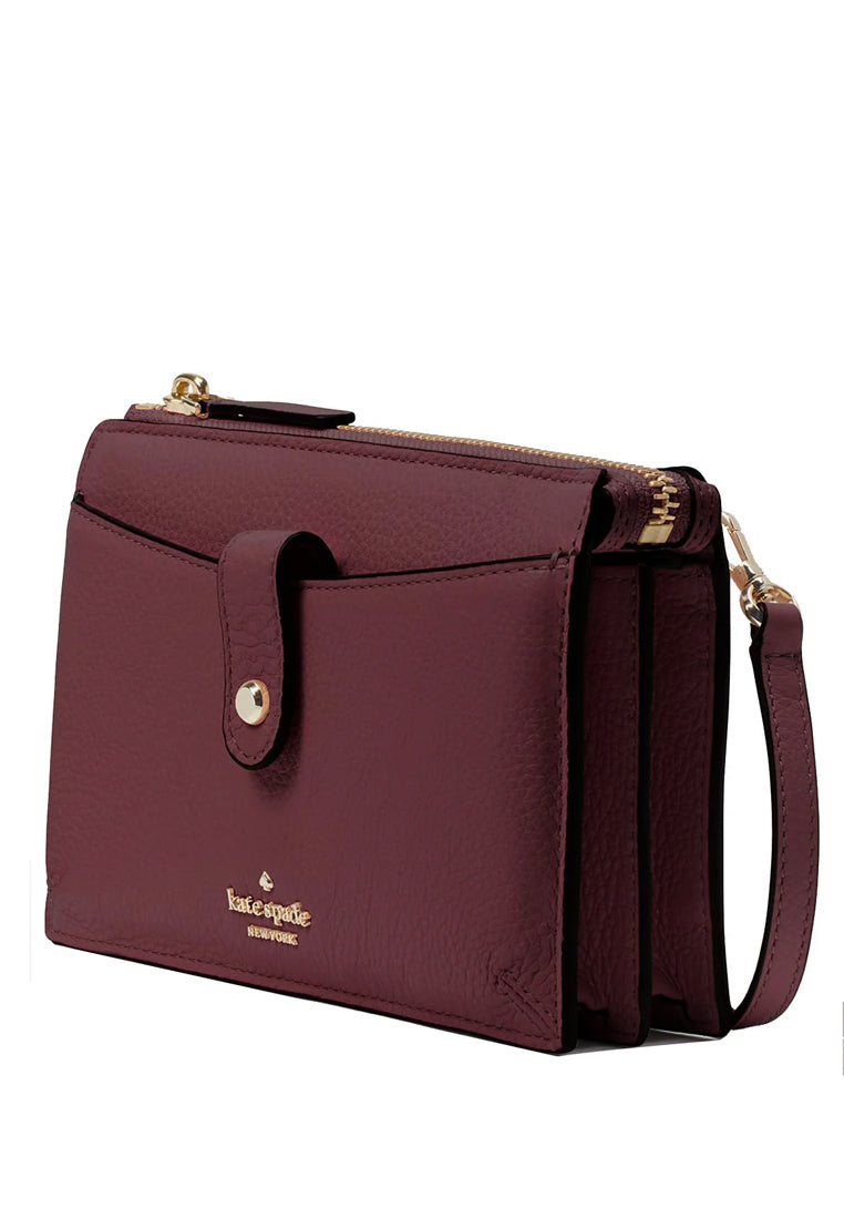 Kate Spade Jackson Small Tab Crossbody - Cherrywood