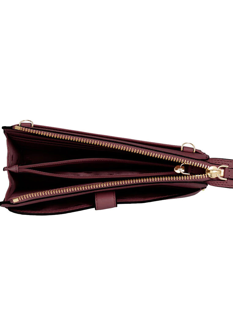 Kate Spade Jackson Small Tab Crossbody - Cherrywood