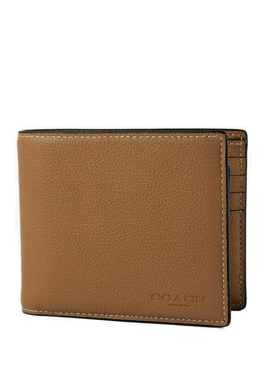 Coach Mens 3 In 1 Wallet - Light Brown