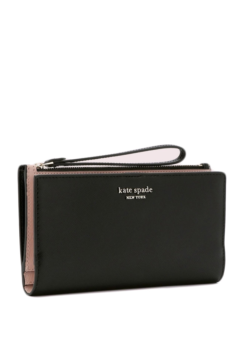 Kate Spade Spencer Continental Wristlet Black