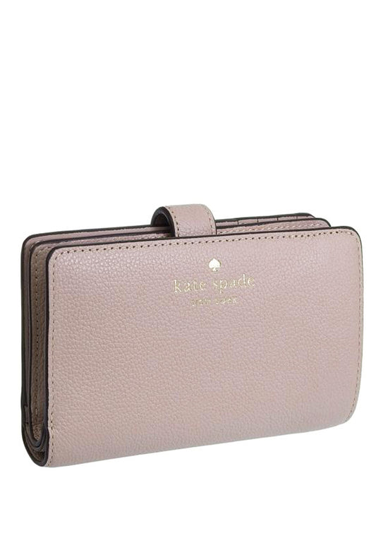 Kate Spade Elsie Medium Compact Bifold Wallet - Warm Beige