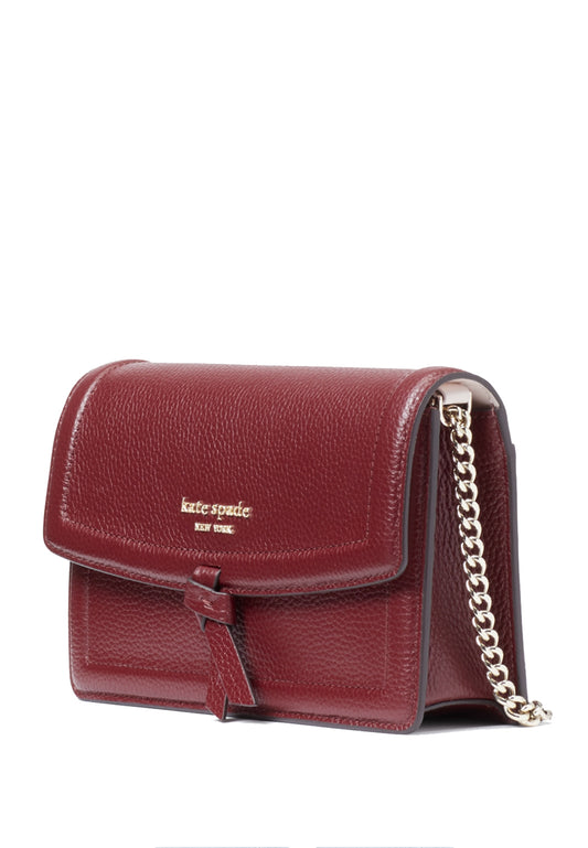 Kate Spade Knott Flap Crossbody - Dark Cherry