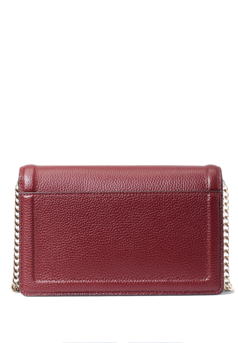 Kate Spade Knott Flap Crossbody - Dark Cherry