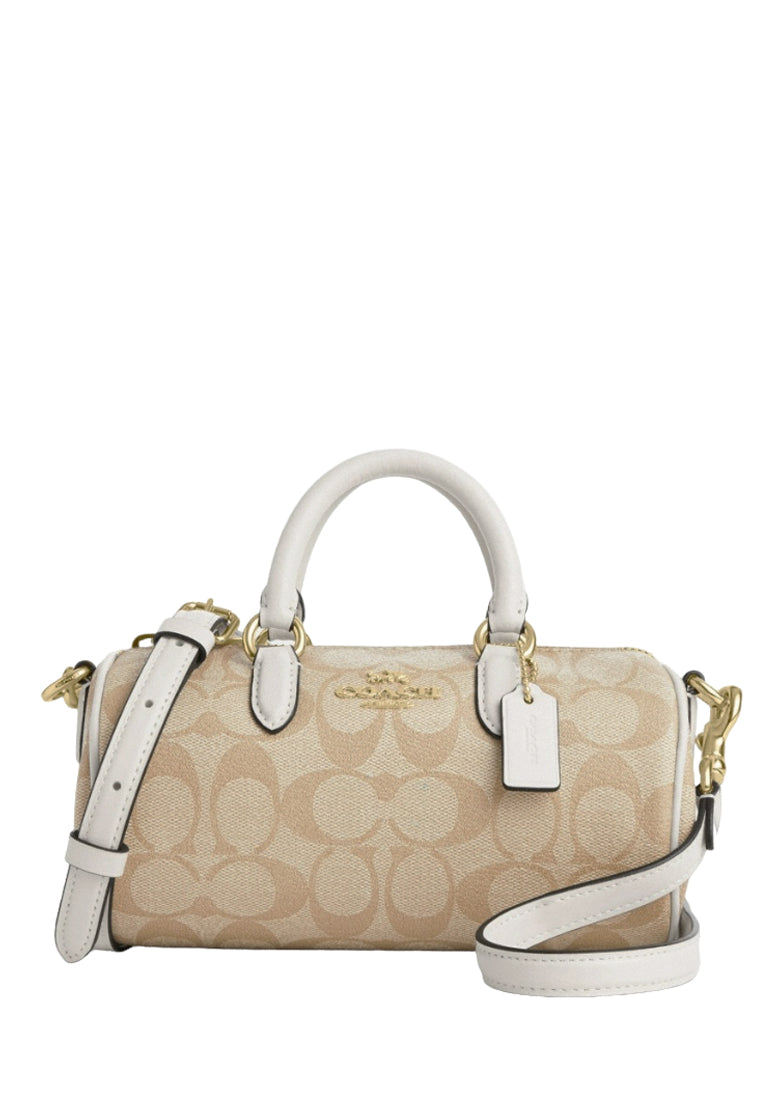 Coach Lacey Crossbody In Signature Canvas - Light Brown