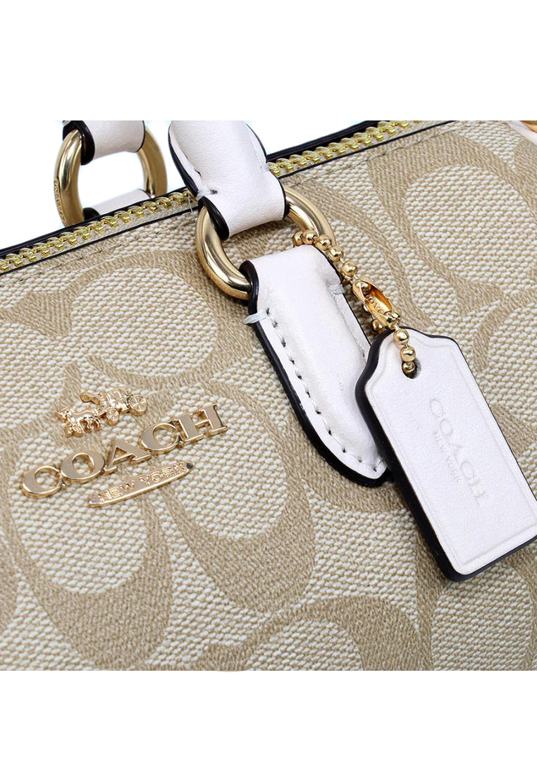 Coach Lacey Crossbody In Signature Canvas - Light Brown