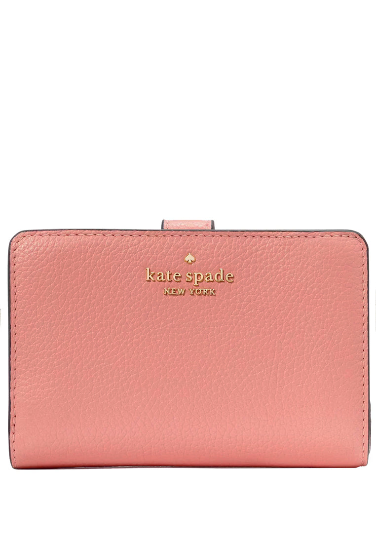 Kate Spade Leila Medium Compartment Bifold Wallet - Peachy Rose