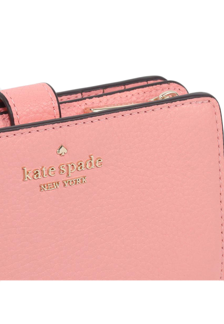 Kate Spade Leila Medium Compartment Bifold Wallet - Peachy Rose