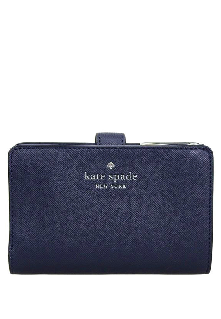 Kate Spade Schuyler Medium Compact Bifold Wallet - Blazer Blue