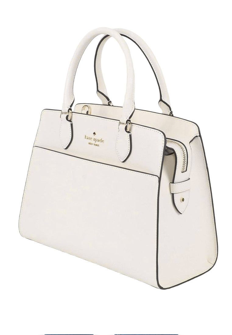 Kate Spade Madison Saffiano Leather Medium Satchel - White