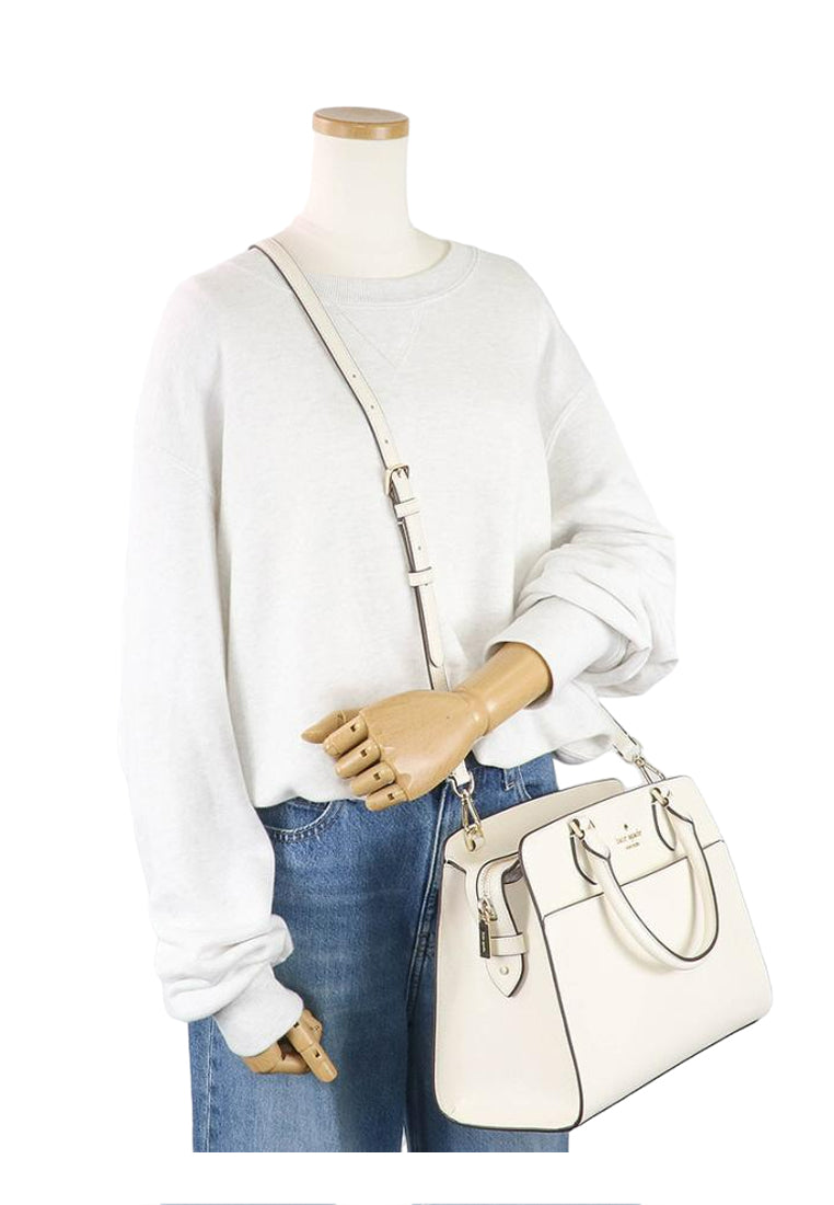 Kate Spade Madison Saffiano Leather Medium Satchel - White