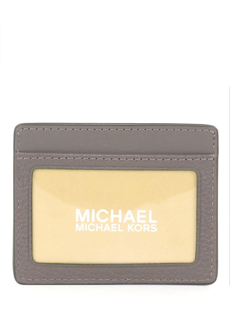 Michael Kors Jet Set Travel Large Leather Card Case - Dusk Grey