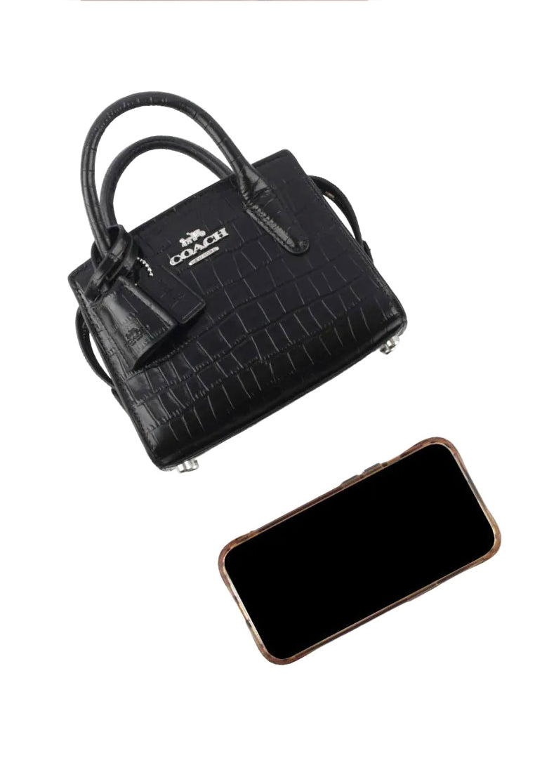 Coach Andrea Mini Carryall Bag - Black