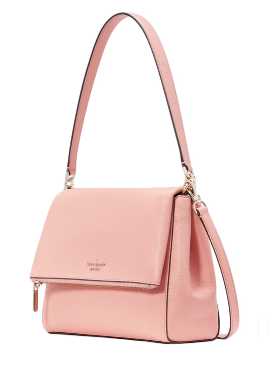 Kate Spade Leila Medium Flap Shoulder Bag - Peachy Rose