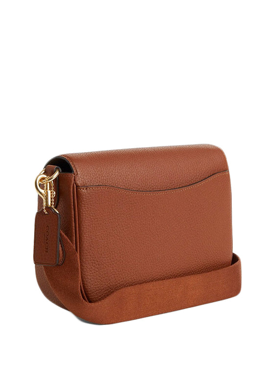 Coach Amelia Saddle Bag - Redwood Brown