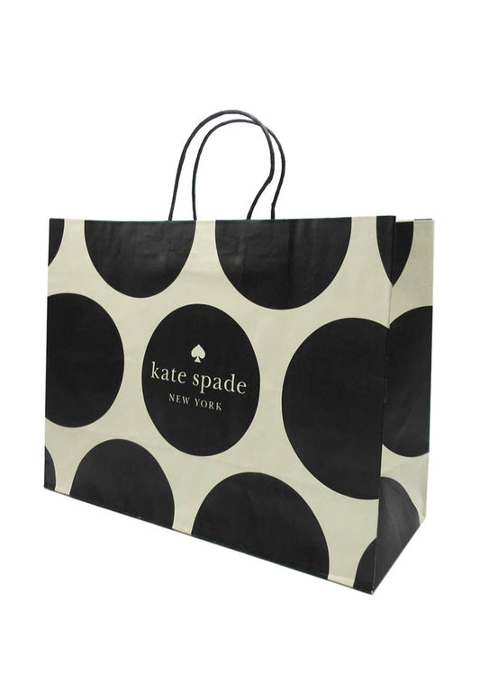 Kate Spade Paperbag - Medium - Black/White