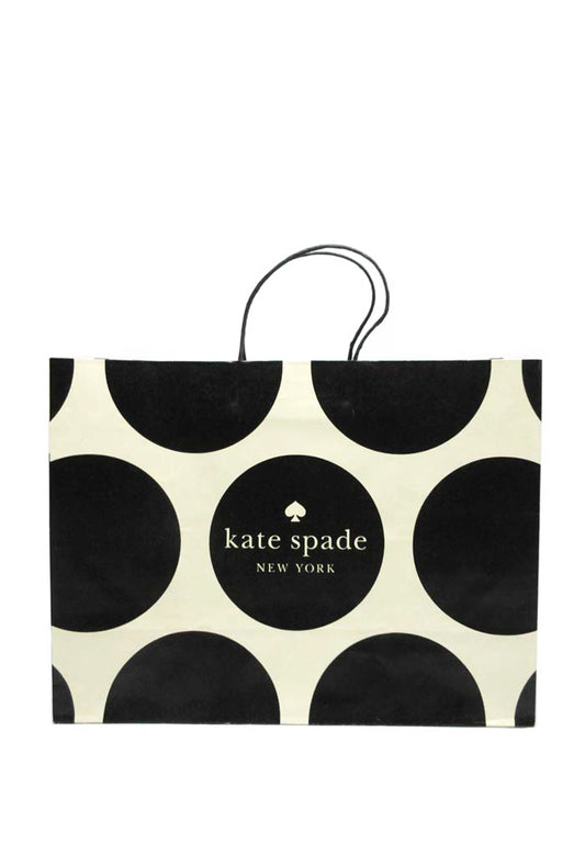 Kate Spade Paperbag - Medium - Black/White