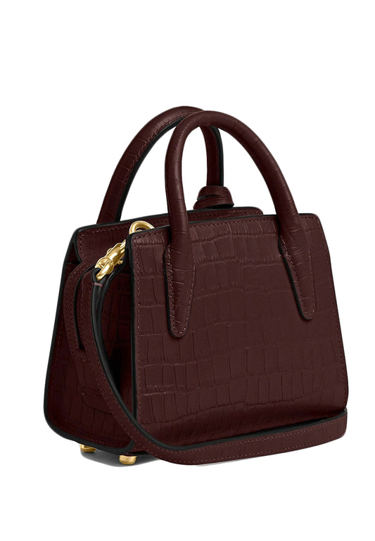 Coach Andrea Mini Carryall Bag - Merlot