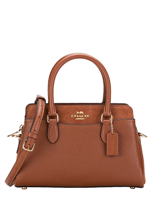 Coach Mini Darcie Carryall - Brown