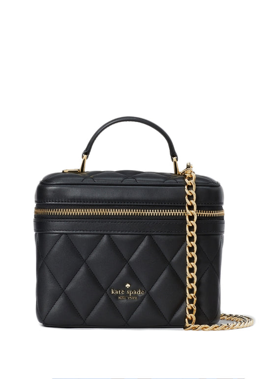 Kate Spade Carey Trunk Crossbody - Black