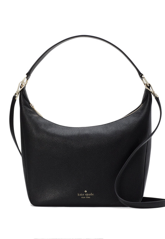 Kate Spade Leila Hobo Shoulder Bag - Black